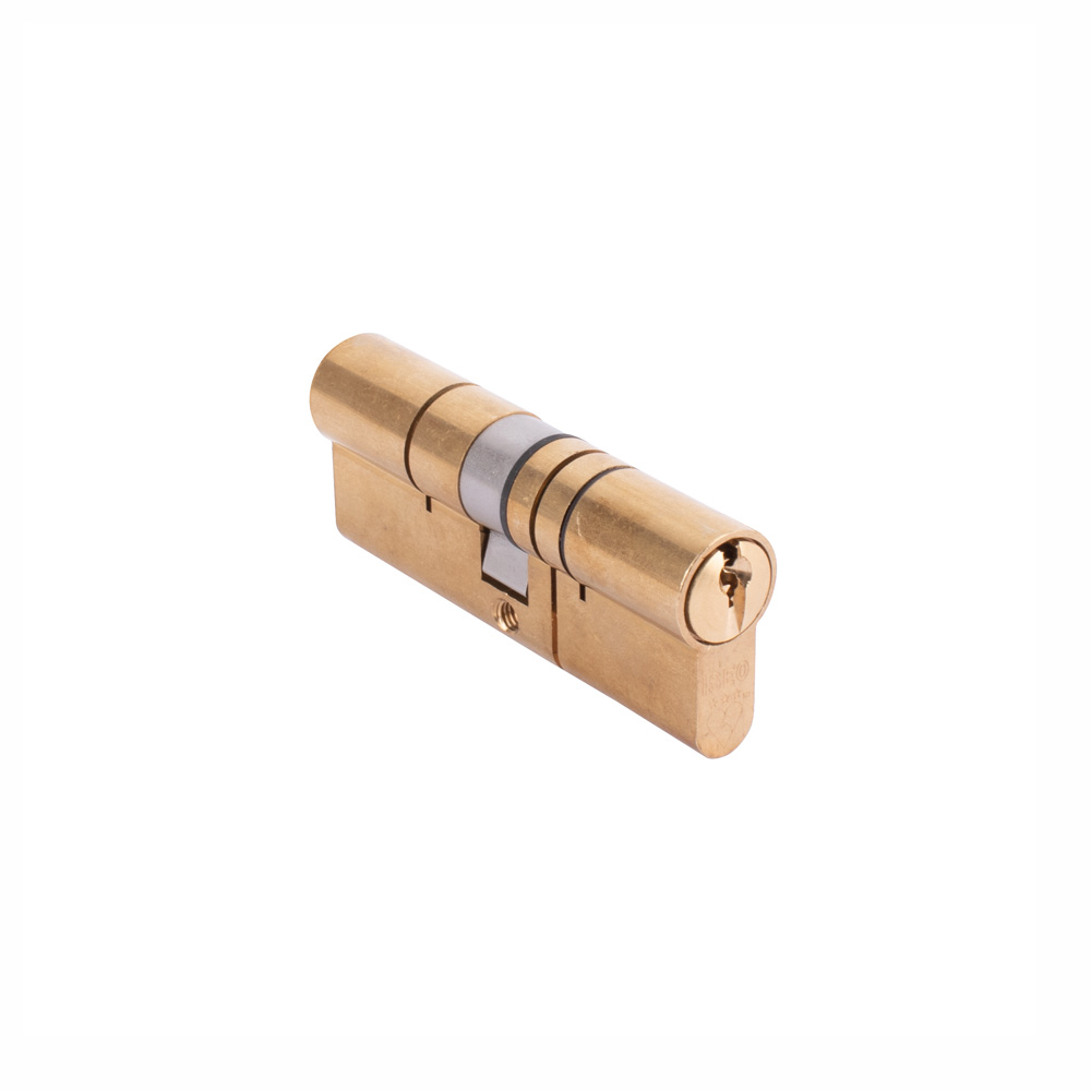 ISEO F6 Extra S3 High Security 3 Star Euro Door Cylinder 35-45 - Brass